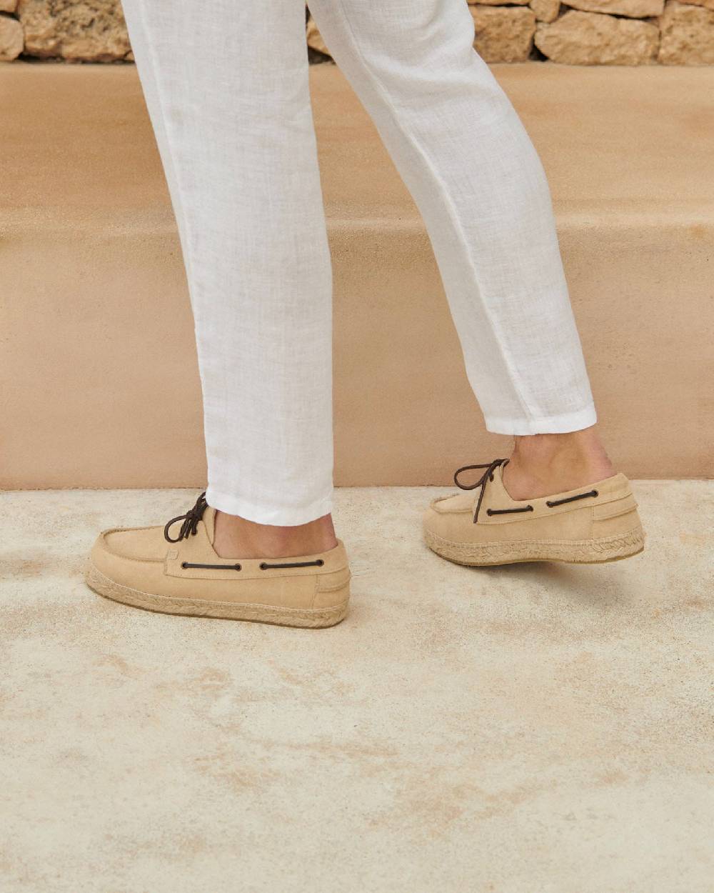 Manebí Scarpe da barca - Hamptons - Champagne Beige Fino al 65% di sconto