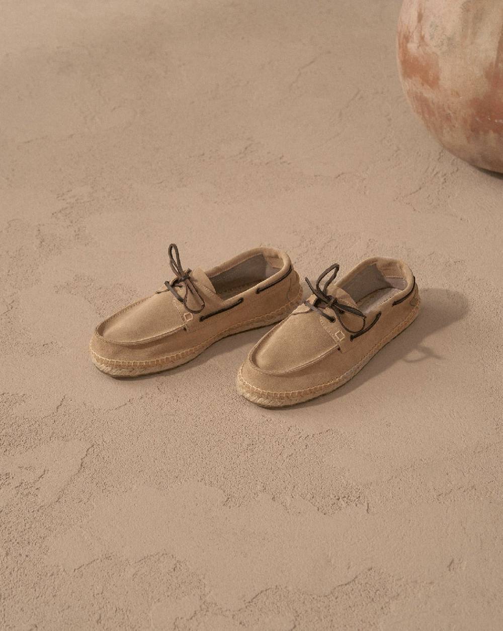Manebí Scarpe da barca - Hamptons - Vintage Taupe Only for today