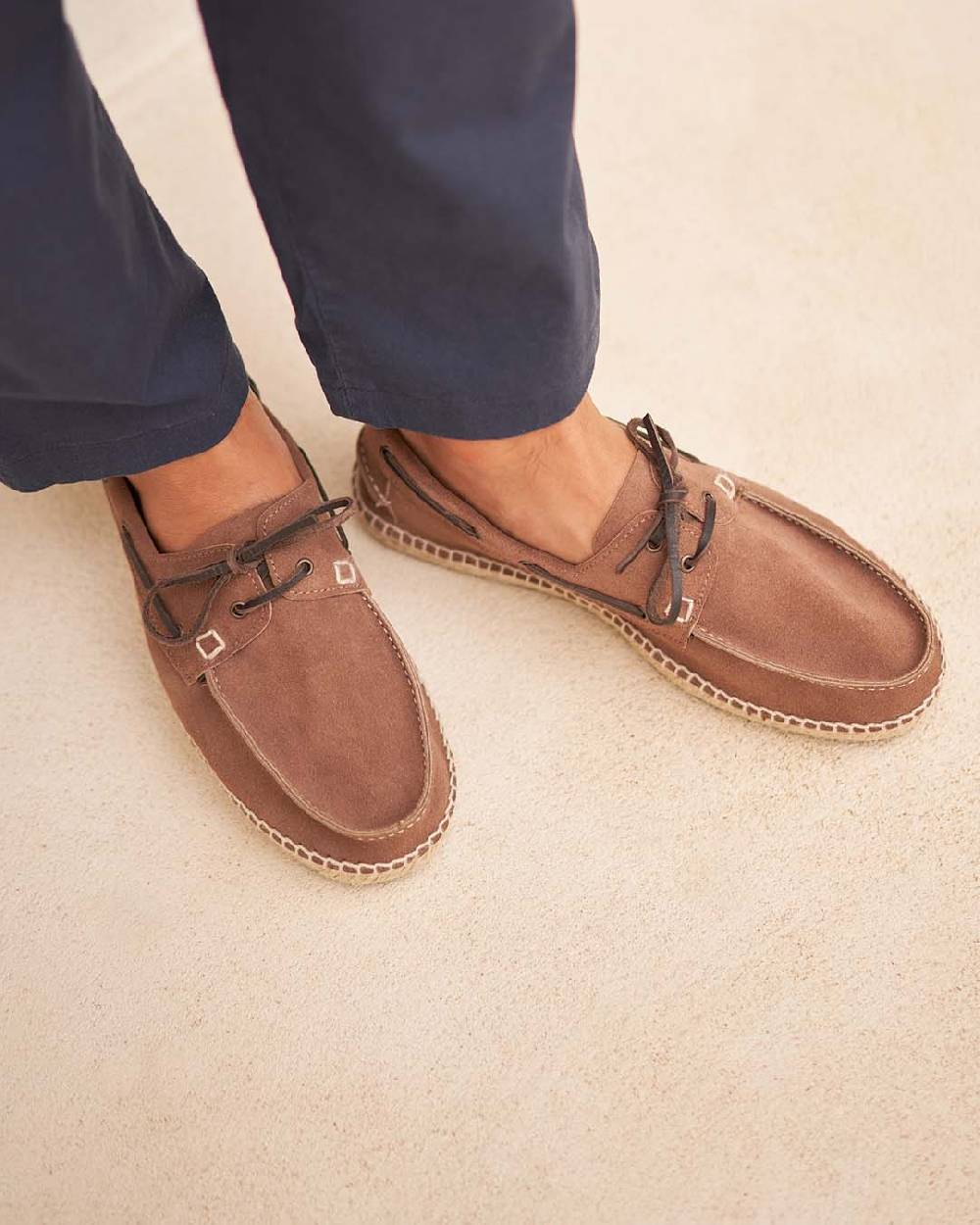 Manebí Scarpe da barca - Hamptons - Moka Offerta speciale della fabbrica