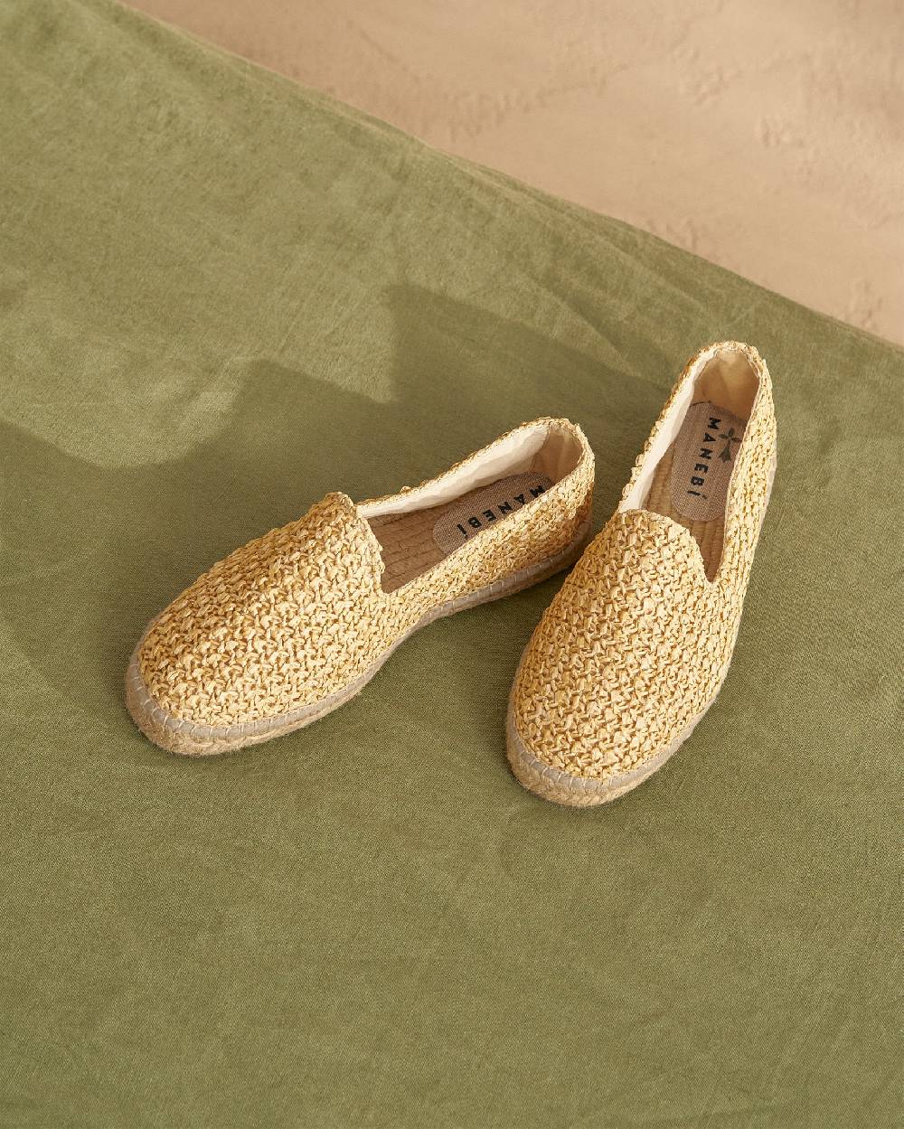 Manebí Espadrillas - Yucatán - Rafia Net Fino al 55% di sconto