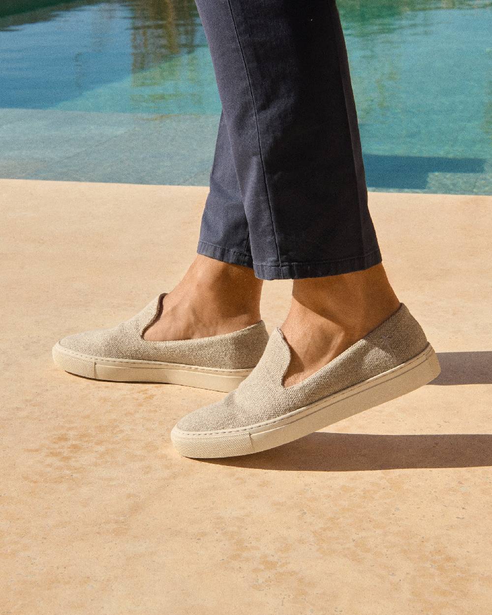 Manebí Organic Hemp Slip-On - La Havana Natural Italy