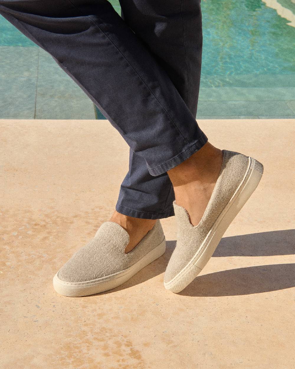 Manebí Organic Hemp Slip-On - La Havana Natural Italy