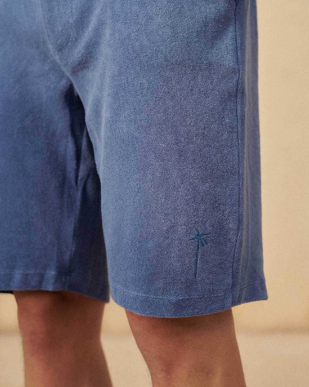 Manebí Organic Terry Cotton Vincenzo Shorts - Navy Saldi