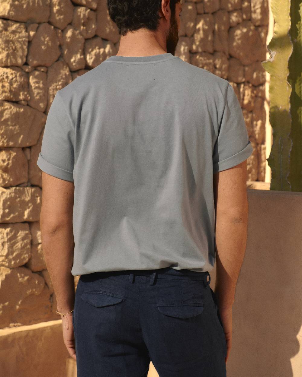 Manebí Jersey L. A. T-Shirt - Embroidered Mud And Matching Surf Logo Negozio