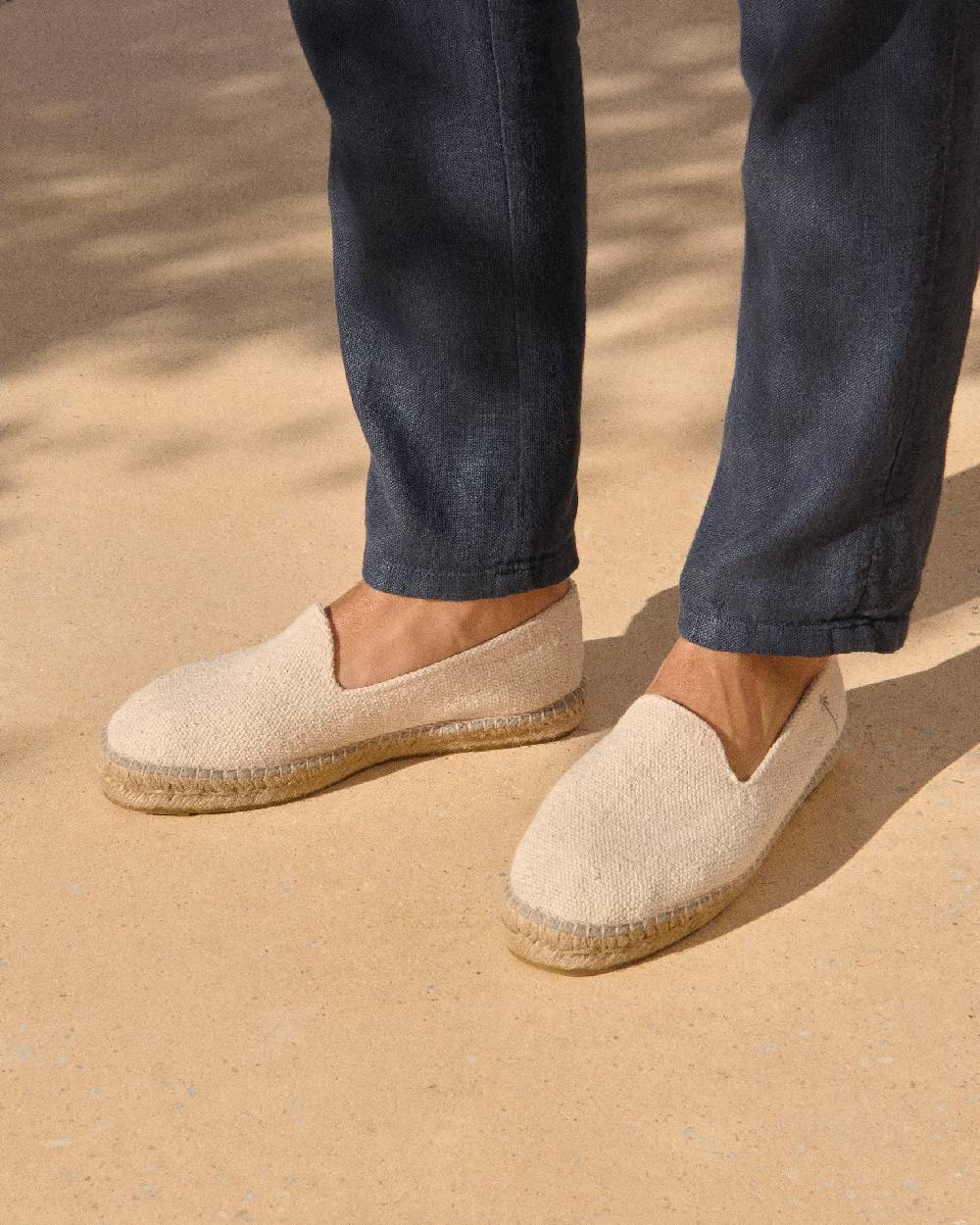 Manebí Coarse Woven Canvas Espadrilles - Yucatán Natural ACQUISTA ORA