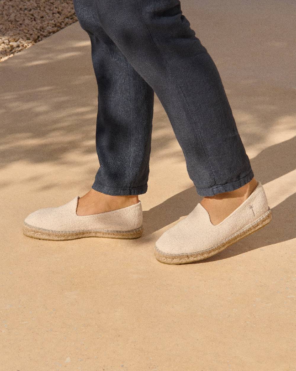 Manebí Coarse Woven Canvas Espadrilles - Yucatán Natural ACQUISTA ORA