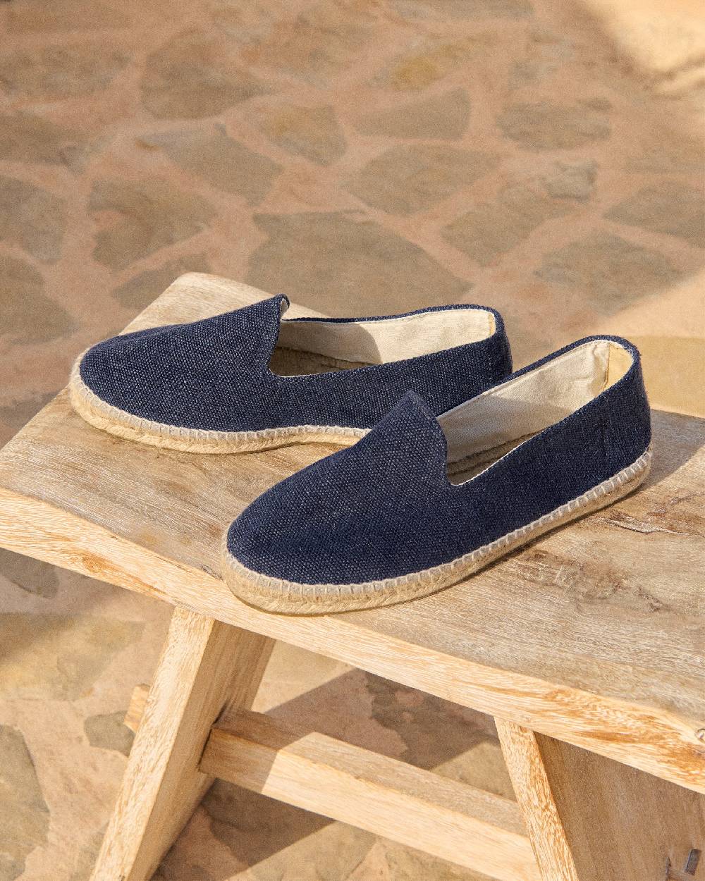 Manebí Organic Hemp Espadrilles - La Havana Navy Fino al 65% di sconto