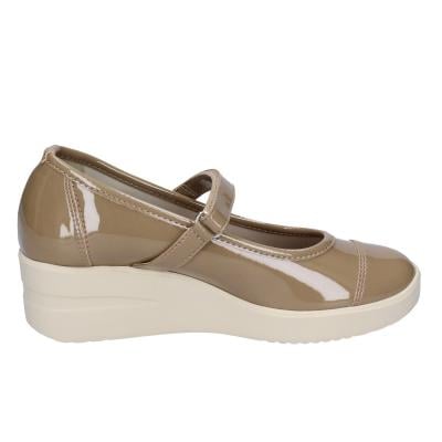 scarpe donna AGILE by RUCOLINE ballerine beige vernice 242 A ULTRA BE599 Soddisfazione Garantita