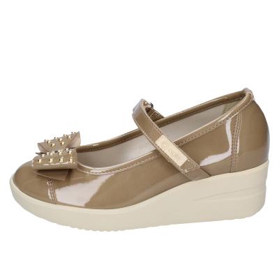 scarpe donna AGILE by RUCOLINE ballerine beige vernice 242 A ULTRA BE597 Consegna Veloce