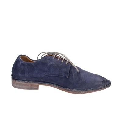 scarpe donna MOMA classiche blu camoscio 1AS443-0W BC844 Presa