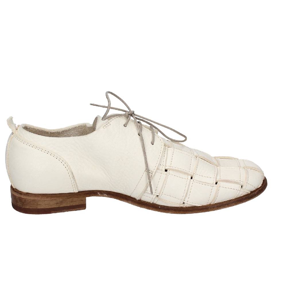 scarpe donna MOMA classiche bianco pelle 39409A VINTAGE EX454 Outlet