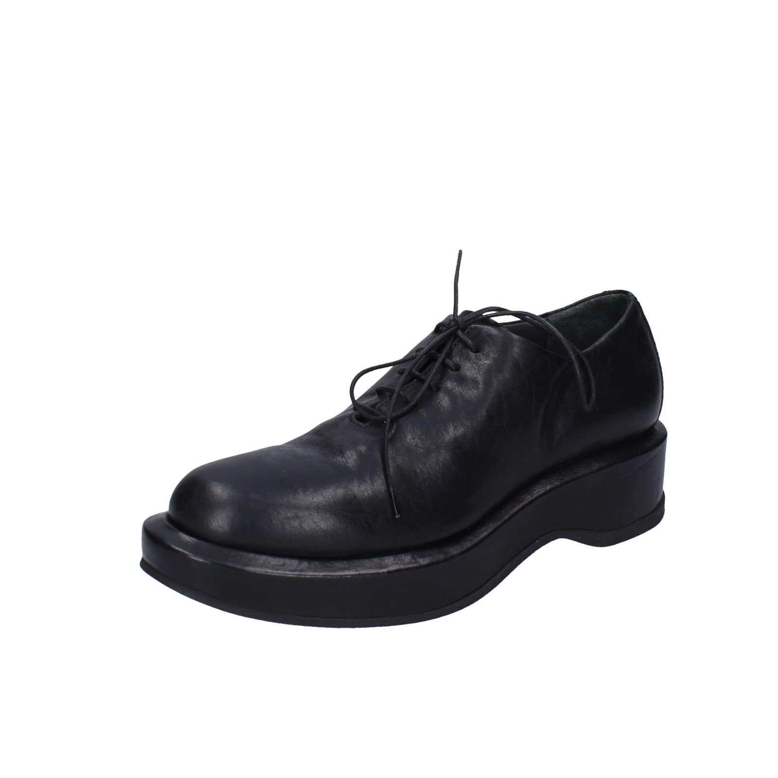 scarpe donna MOMA classiche nero pelle 82302A-CU EY499 Offerte