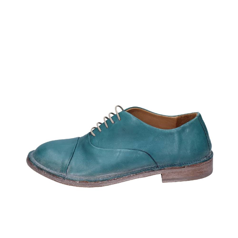 scarpe donna MOMA classiche verde pelle EZ856 Hotsell