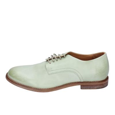 scarpe donna MOMA classiche verde pelle 1AS025-AF BC47 Vendita Calda
