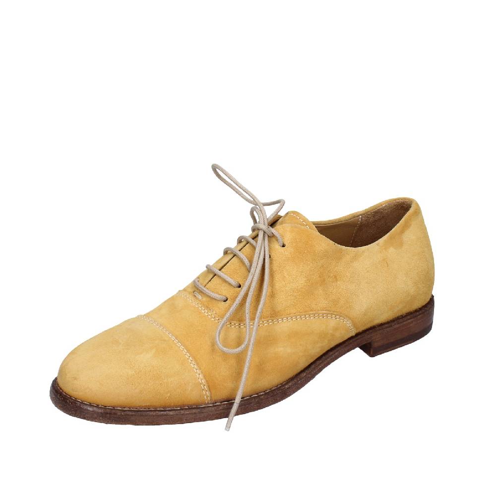 scarpe donna MOMA classiche giallo camoscio VINTAGE EX478 Vendite Flash