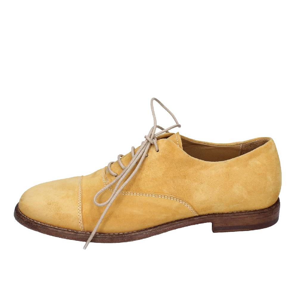 scarpe donna MOMA classiche giallo camoscio VINTAGE EX478 Vendite Flash