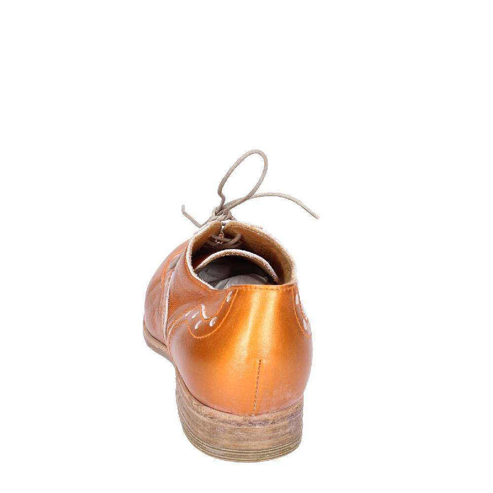 scarpe donna MOMA classiche arancione pelle 45404A VINTAGE EX441 In Saldo