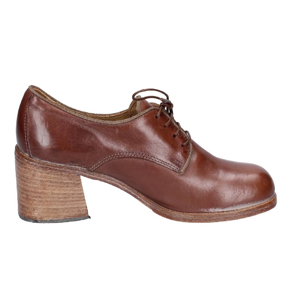 scarpe donna MOMA classiche marrone pelle 47401A VINTAGE EX445 Moda