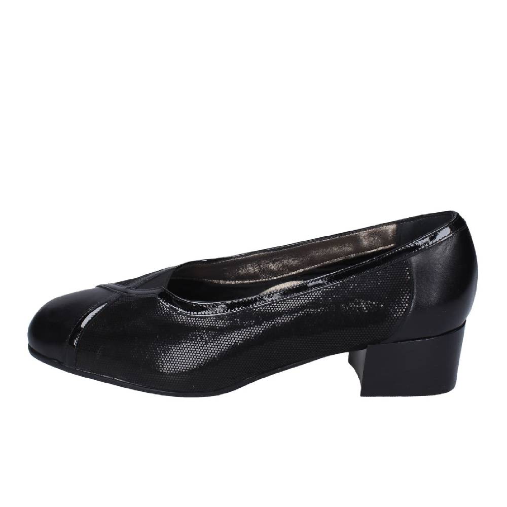 scarpe donna CONFORT decollete nero pelle vernice 3735 EZ335 Fino Al -60%