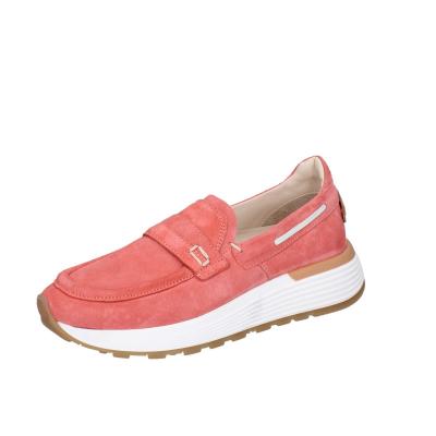scarpe donna MOMA mocassini rosa camoscio 3FS413-CRP13 BC813 Novità
