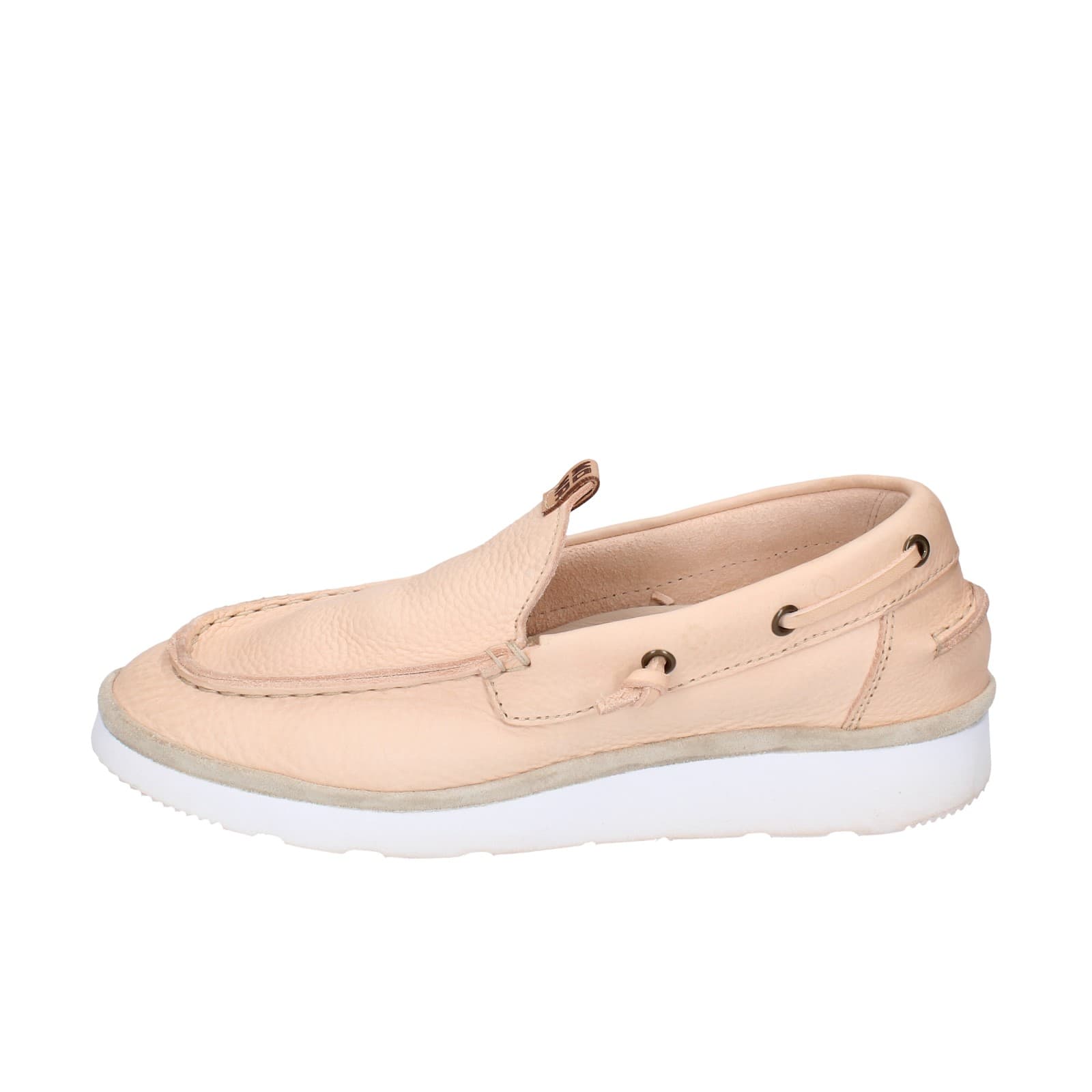 scarpe donna MOMA mocassini rosa pelle 1AS407-YAC2 EZ896 Sconto