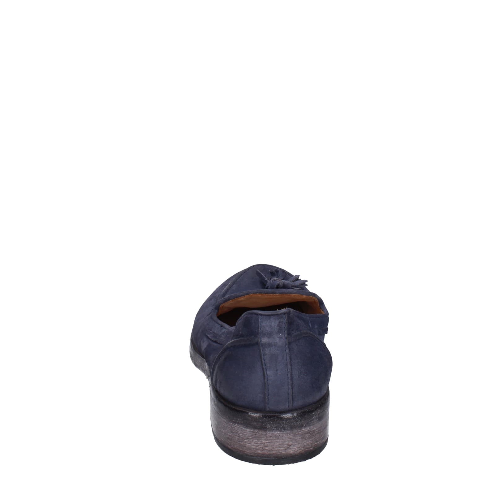 scarpe donna MOMA mocassini blu camoscio 1FS472-0W EZ878 Offerta