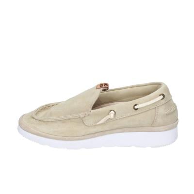 scarpe donna MOMA mocassini verde camoscio 1FS408-YAC3 BC842 Economico