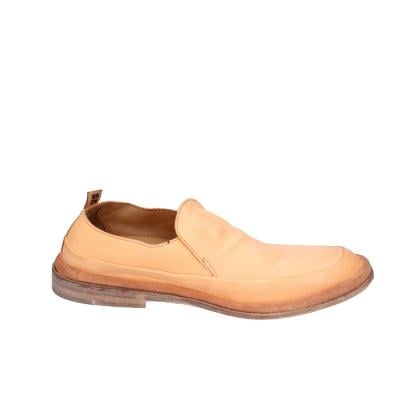 scarpe donna MOMA mocassini arancione pelle 1ES453-SAF BC806 Online