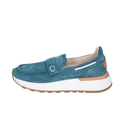 scarpe donna MOMA mocassini verde camoscio 3FS413-CRP11 BC851 In Vendita