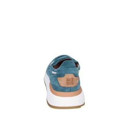 scarpe donna MOMA mocassini verde camoscio 3FS413-CRP11 BC851 In Vendita