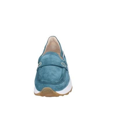 scarpe donna MOMA mocassini verde camoscio 3FS413-CRP11 BC851 In Vendita