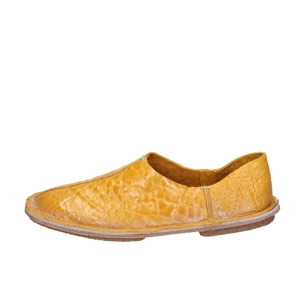 scarpe donna MOMA mocassini giallo pelle 1FS438-NANZ EZ873 Saldi