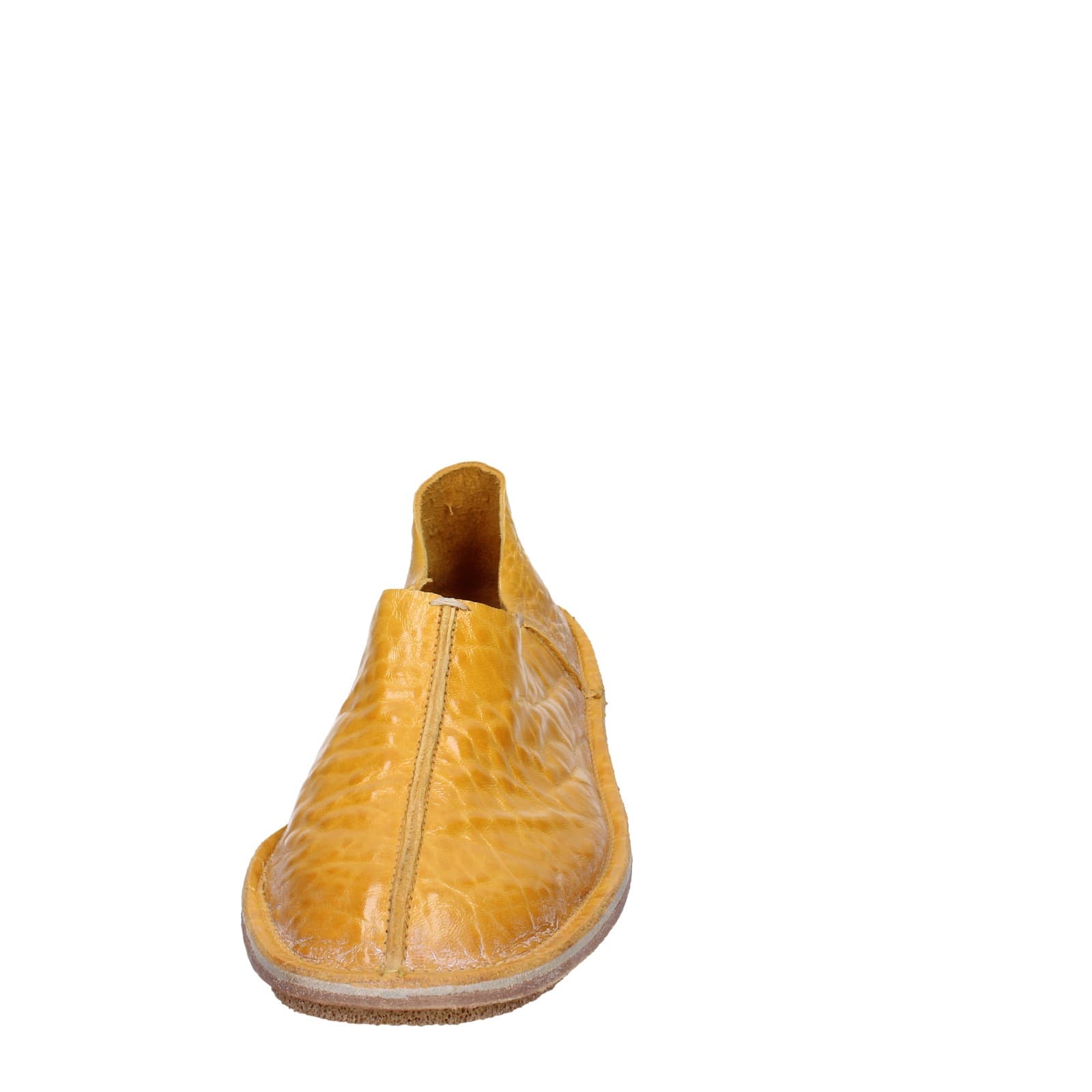 scarpe donna MOMA mocassini giallo pelle 1FS438-NANZ EZ873 Saldi