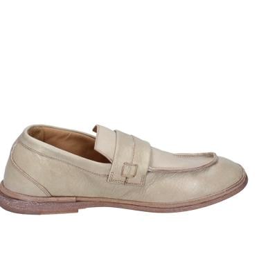 scarpe donna MOMA mocassini beige pelle marrone 1ES323-TV BC52 Hotsell