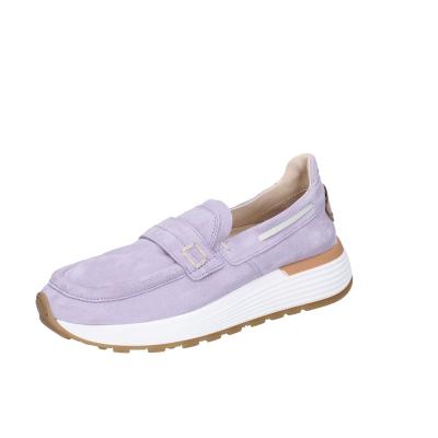 scarpe donna MOMA mocassini viola camoscio 3FS413-CRP12 BC786 Vendita Economica