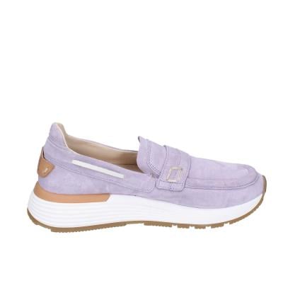 scarpe donna MOMA mocassini viola camoscio 3FS413-CRP12 BC786 Vendita Economica