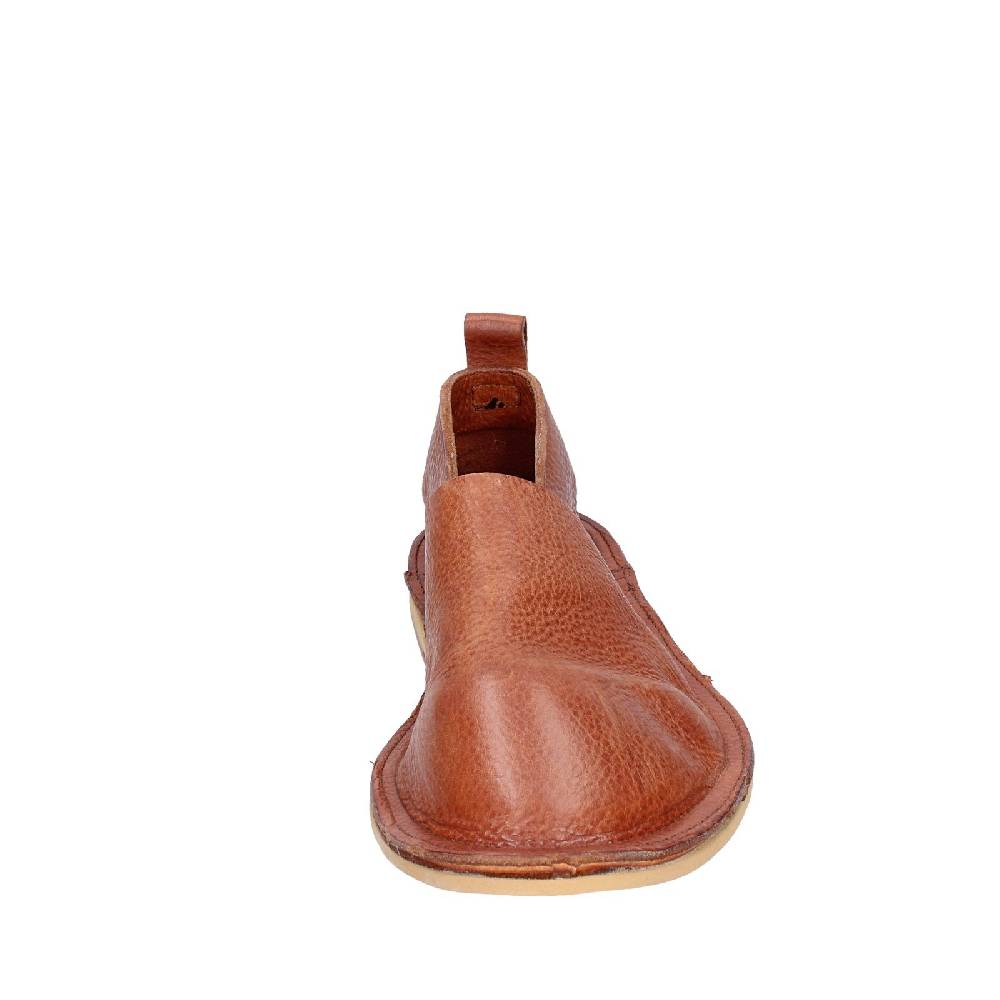 scarpe donna MOMA mocassini marrone pelle VINTAGE SLIP ON EX464 In Saldo