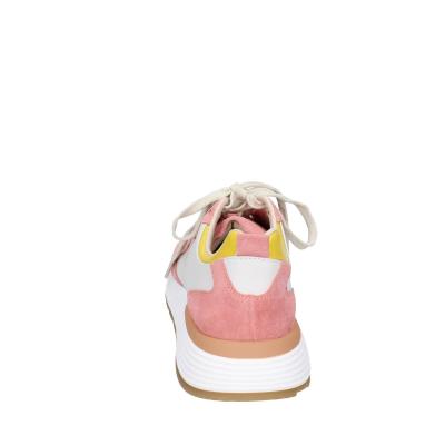 scarpe donna MOMA sneakers rosa pelle bianco camoscio 3AS401-CR11 BC795 Soddisfazione Garantita