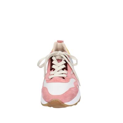 scarpe donna MOMA sneakers rosa pelle bianco camoscio 3AS401-CR11 BC795 Soddisfazione Garantita