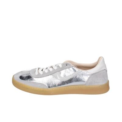 scarpe donna MOMA sneakers argento pelle lucida grigio camoscio 3AS420-CRV BC788 Promozione Limitata