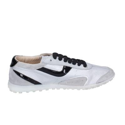 scarpe donna MOMA sneakers grigio pelle vernice PER00A-PERC BC66 Fino Al -60%
