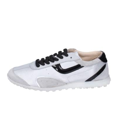 scarpe donna MOMA sneakers grigio pelle vernice PER00A-PERC BC66 Fino Al -60%
