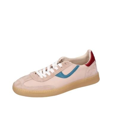 scarpe donna MOMA sneakers rosa pelle lucida camoscio 3AS420-CRV6 BC771 Presa