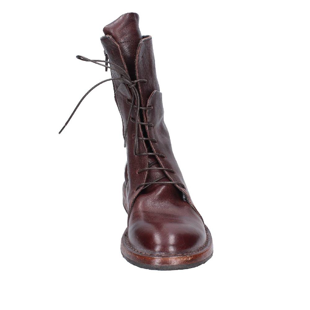 scarpe donna MOMA stivaletti marrone pelle 1CW195 VINTAGE EX492 Offerta