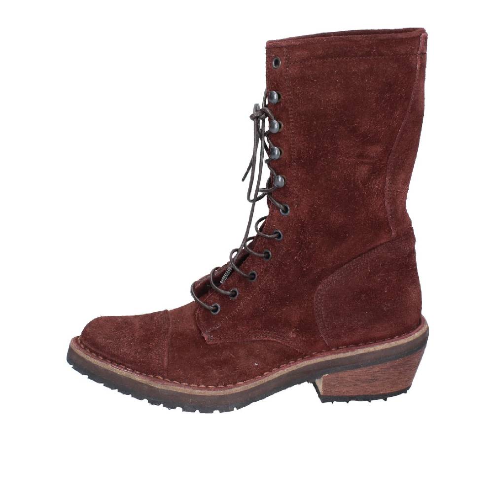 scarpe donna MOMA stivaletti bordeaux camoscio 77301C EY578 Economico
