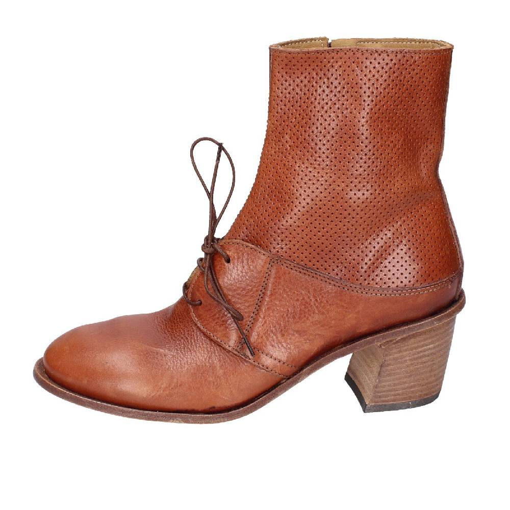 scarpe donna MOMA stivaletti marrone pelle 28403C VINTAGE EX401 Online