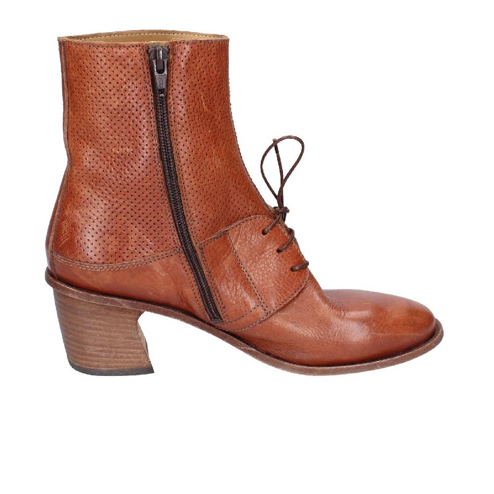 scarpe donna MOMA stivaletti marrone pelle 28403C VINTAGE EX401 Online