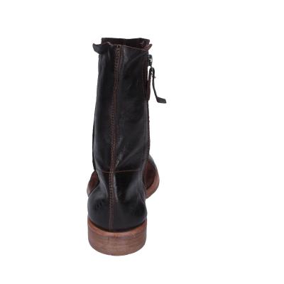 scarpe donna MOMA stivaletti marrone camoscio pelle 1CS431-QE BC768 Offerte