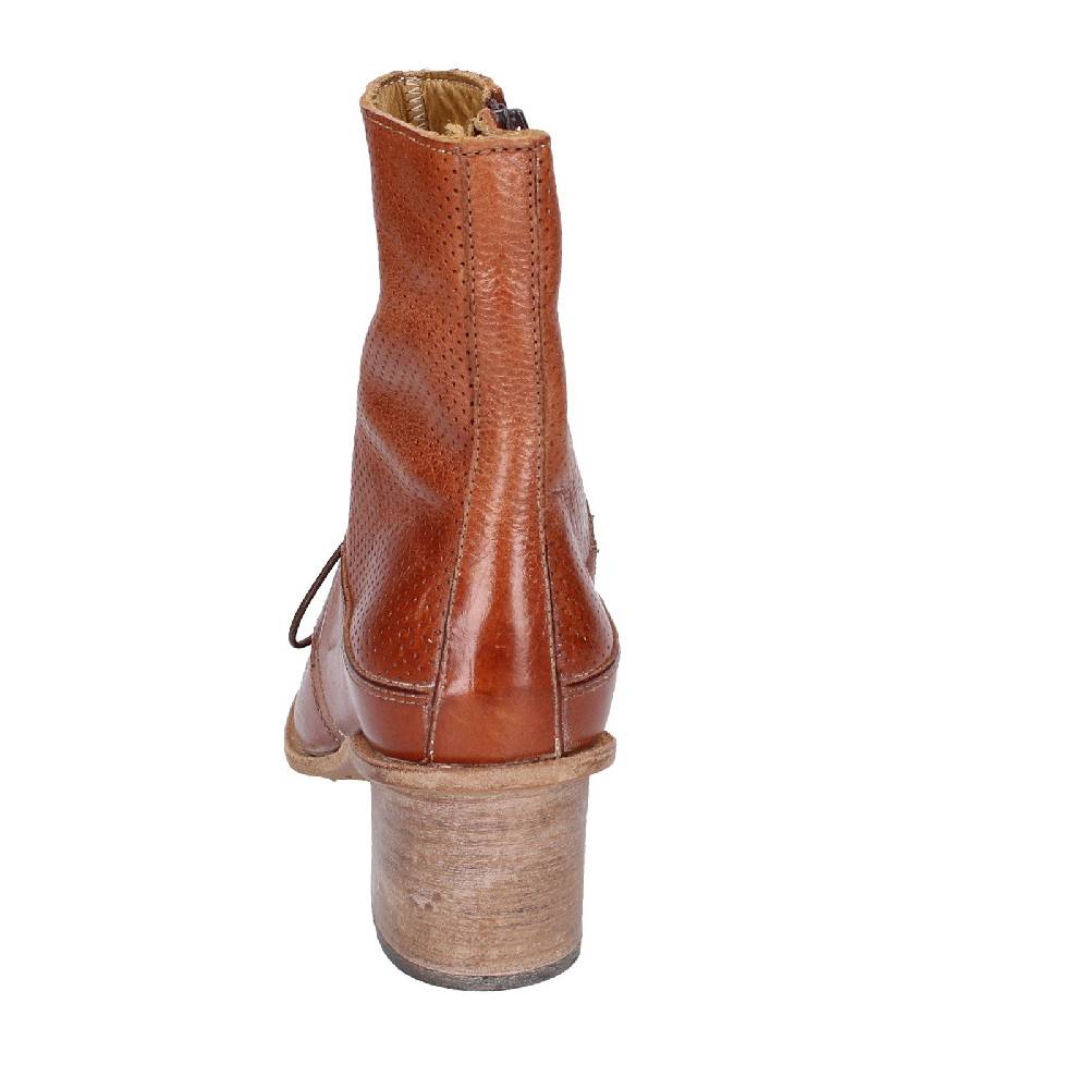 scarpe donna MOMA stivaletti marrone pelle 28403C VINTAGE EX394 Hotsell