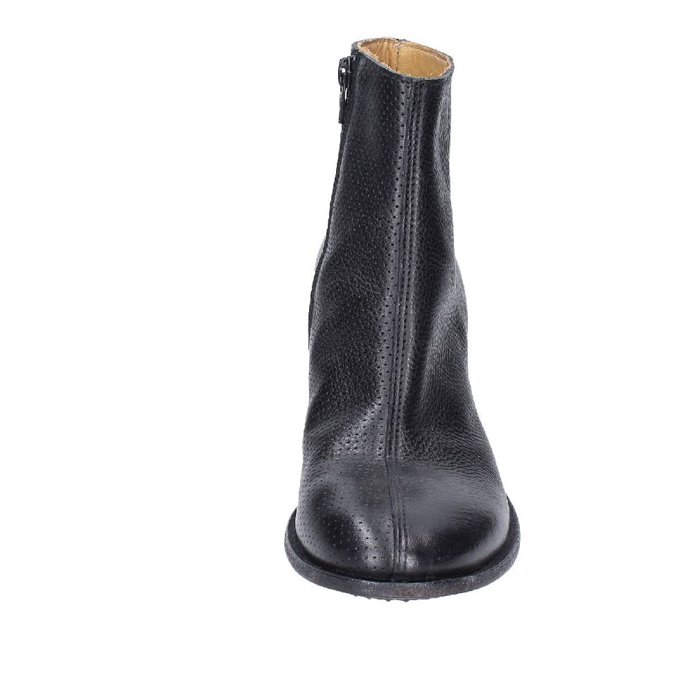 scarpe donna MOMA stivaletti nero pelle 28405C VINTAGE EX395 Vendita Calda